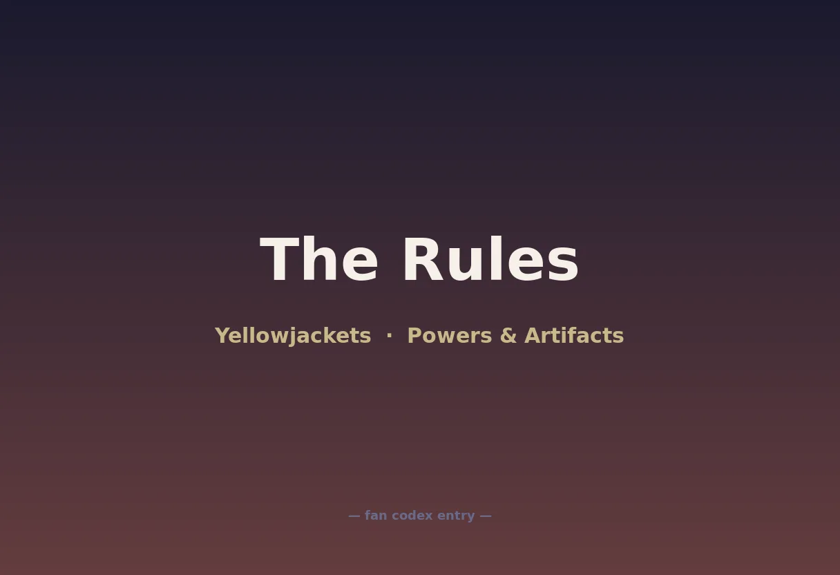 The Rules